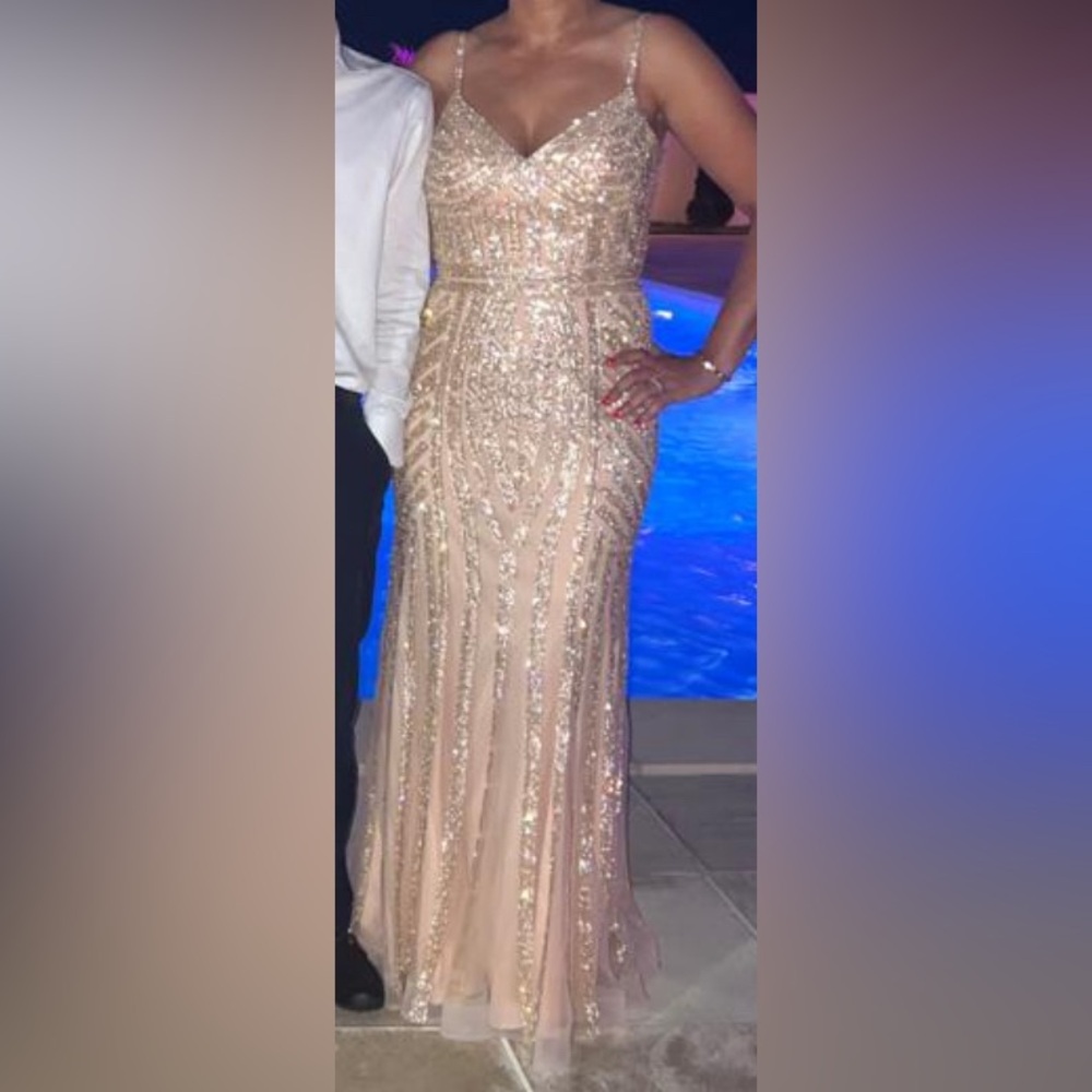 Glow evening dress